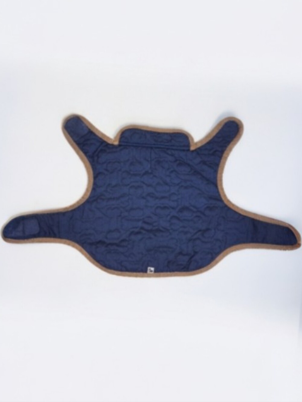 Bailey & Bella Companion Couture Blue Quilted Dog Coat Size XS Water Resistant